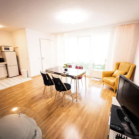 아파트 Zentrales 3 Raum & Balkon, 24/7 Service 라이프치히