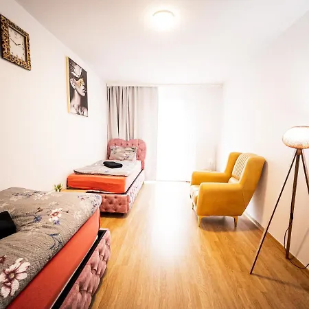 아파트 Zentrales 3 Raum & Balkon, 24/7 Service *